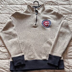 47 Brand Cream and Black Sweatshirt